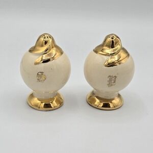 VTG Taylor Smith & Taylor "Lusterware‎ TST1045" Salt & Pepper 1938